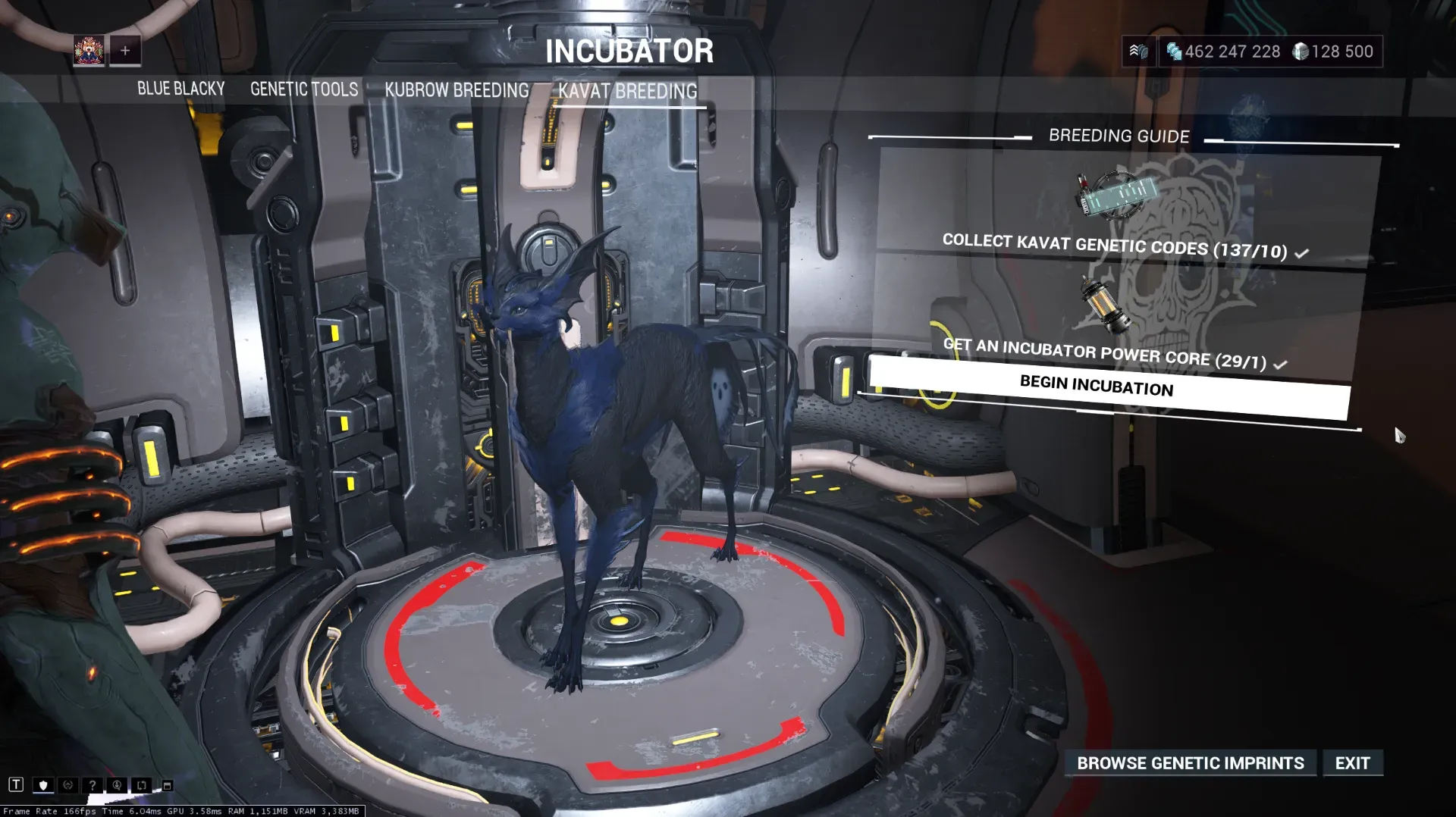 On récupère le segment d'amélioration d'incubateur Kavat