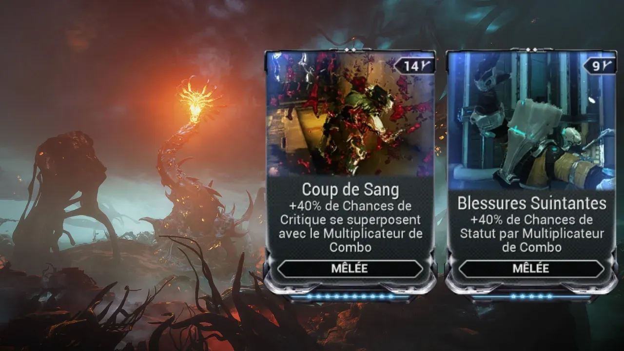 Mod essentiel: Coup de sang et blessure suintante sur Deimos