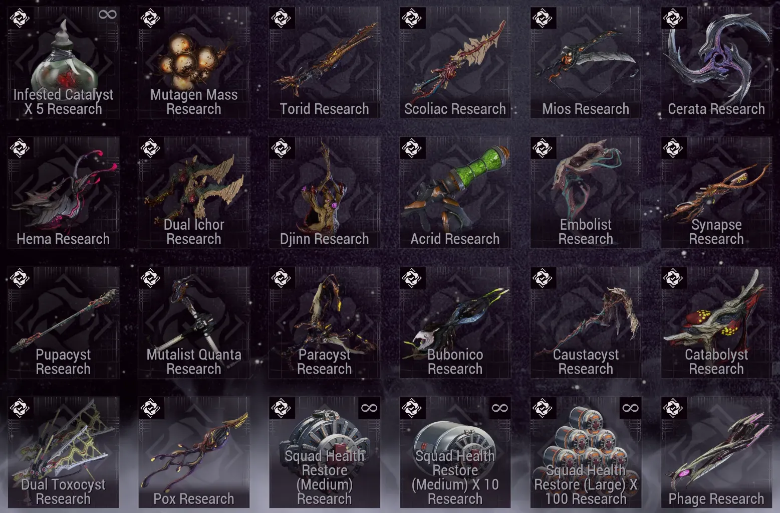 Purge des laboratoires du Dojo