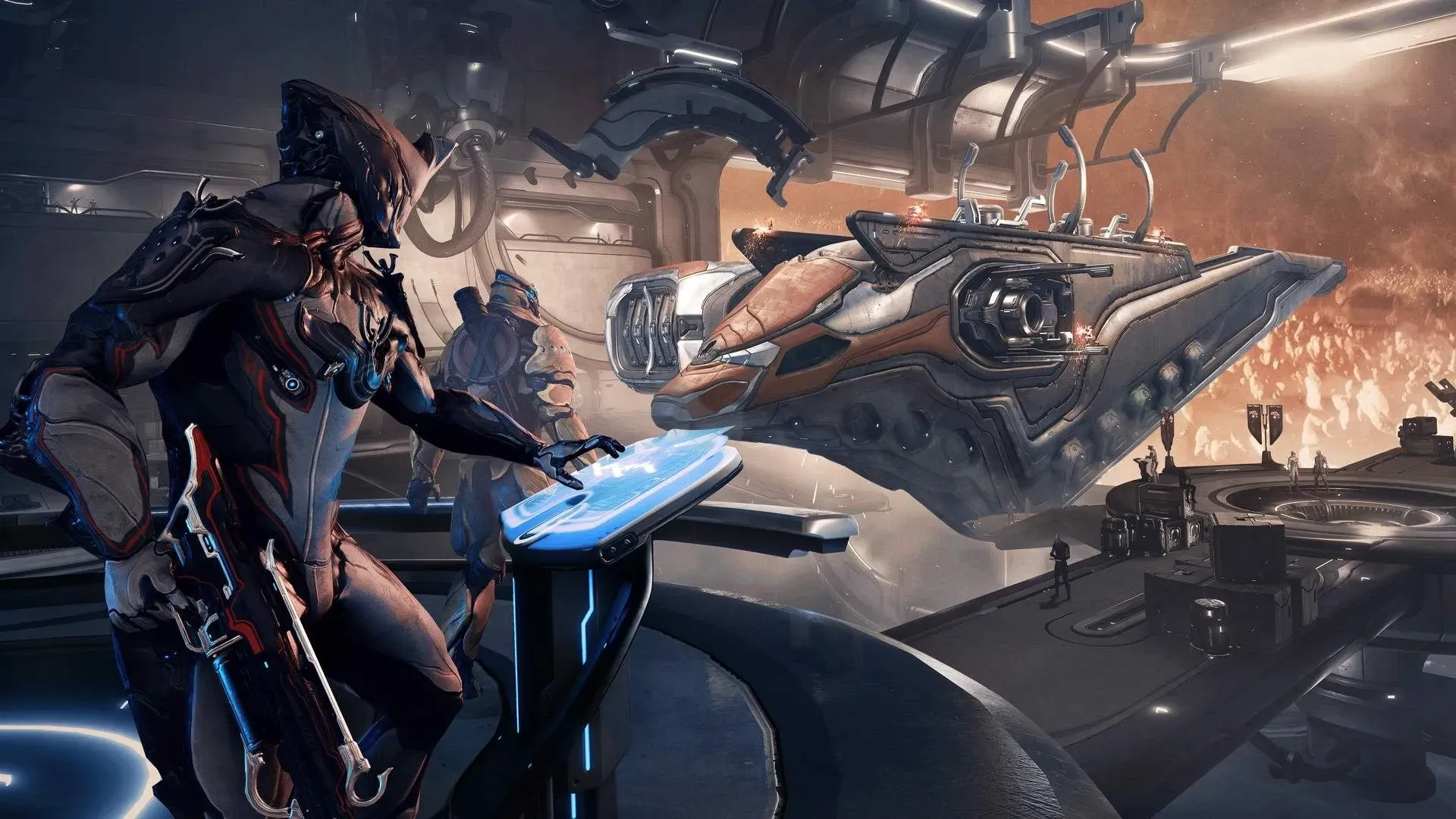 On peut déjà faire des missions Railjack après l’Archwing